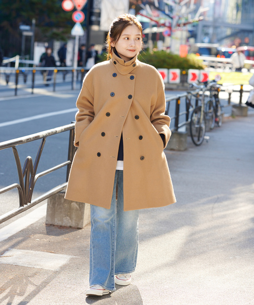 新品　JOURNAL STANDARD ピーコート　ベージュ JOURNAL STANDARD（ジャーナルスタンダード） ピーコート 36 ベージュ