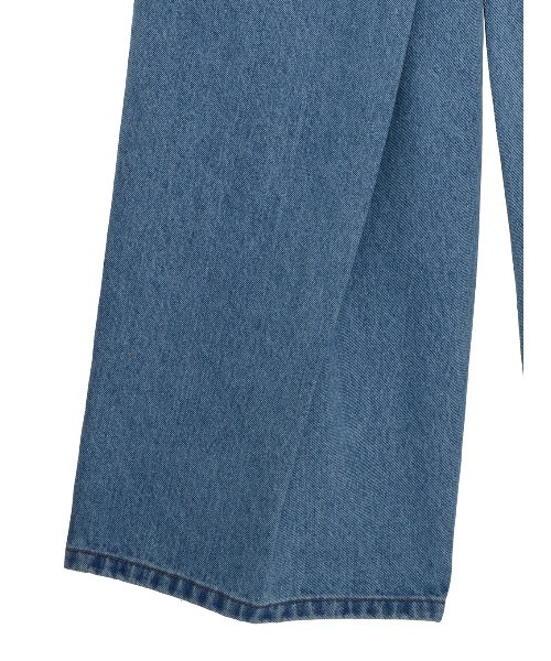WRAP DENIM WIDE PANTS（デニムパンツ）｜Ameri（アメリ）の