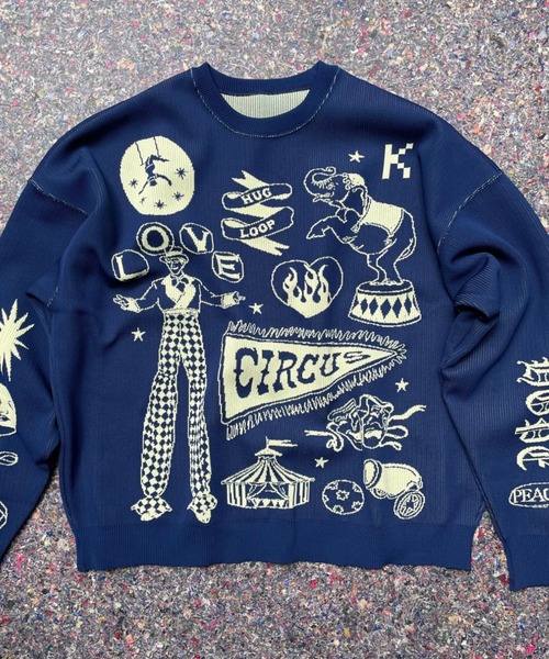 Jumper Circus（スウェット）｜KNT365（ケイエヌティサンロクゴ）の