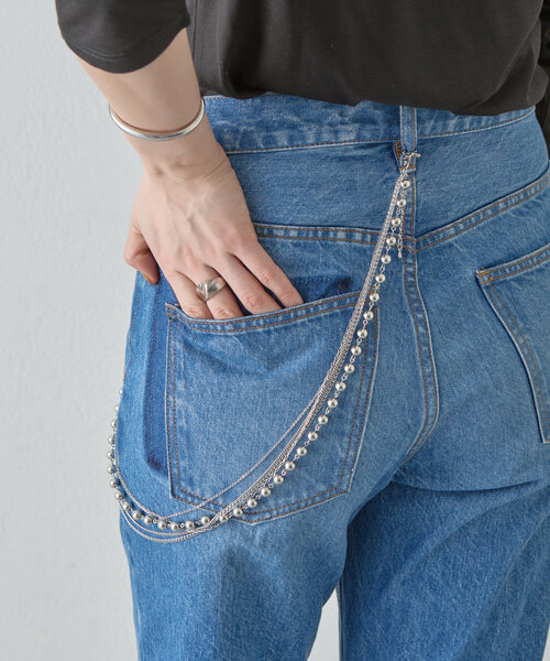 SHENERY（シーナリー）の「《腰回りのアクセントにも◎》ランダムチェーンネックレス（ネックレス・レディース・シルバー・FREE）」の4枚目の写真