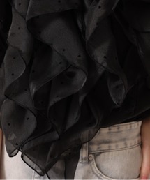 Mystrada（マイストラーダ）の「フリルシアーブラウス（シャツ