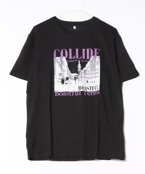 RRR123☆関税込☆フロントプリント 半袖Tシャツ ブラック RRR123☆関税込☆フロントプリント 半袖Tシャツ ブラック