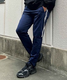 【Nylaus】速乾 ストレッチ イージージョガーパンツ ストレッチパンツ ロングパンツ トップサイドライン
