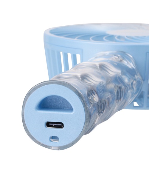 Francfranc（フランフラン）の「【2025年モデル】フレ ハンディファン ウェーブ 充電式 扇風機（生活家電・レディース・ブルー/シルバー・FREE）」の13枚目の写真