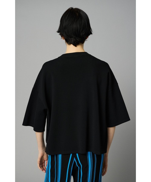 HeRIN.CYE（ヘリンドットサイ）の「Box knit tops　　ボックスニットトップス（ニット/セーター・レディース・ブラック/オフホワイト/レッド/オレンジ・FREE）」の7枚目の写真