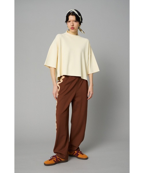 HeRIN.CYE（ヘリンドットサイ）の「Box knit tops　　ボックスニットトップス（ニット/セーター・レディース・ブラック/オフホワイト/レッド/オレンジ・FREE）」の17枚目の写真