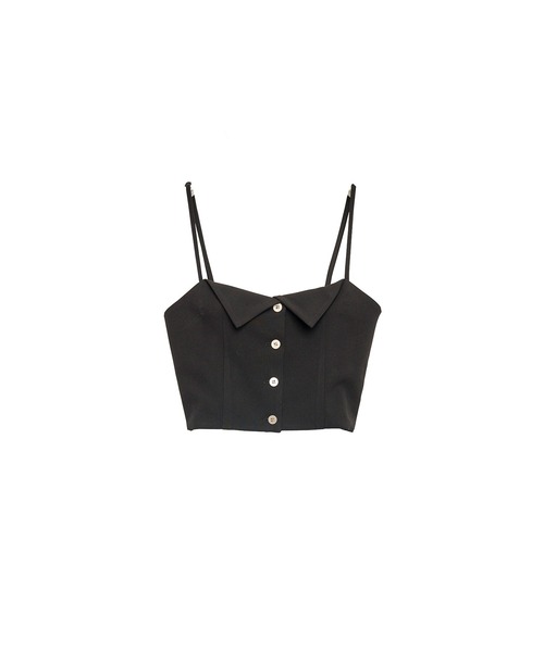 Nora Lily elle(ノラリリーエル)の「【Nora Lily】「elle」Classical Cami Bustier(その他トップス・レディース・ブラック/ヘザーグレー・FREE)」の7枚目の写真