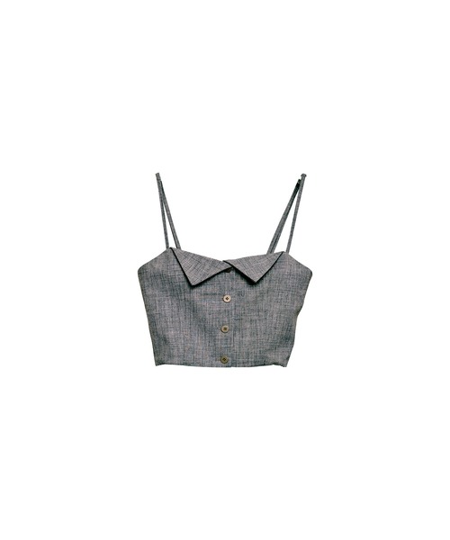 Nora Lily elle(ノラリリーエル)の「【Nora Lily】「elle」Classical Cami Bustier(その他トップス・レディース・ブラック/ヘザーグレー・FREE)」の18枚目の写真