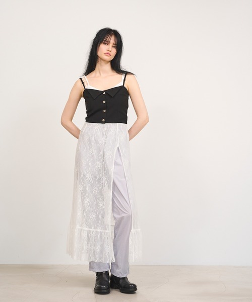 Nora Lily elle(ノラリリーエル)の「【Nora Lily】「elle」Classical Cami Bustier(その他トップス・レディース・ブラック/ヘザーグレー・FREE)」の9枚目の写真