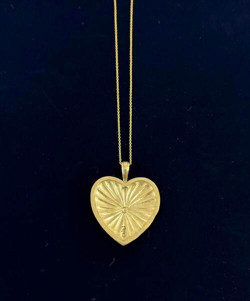 fredy emue（フレディエミュ）の「【chibi jewels/チビ・ジュエルズ】ハートコンチョネックレス（ネックレス・レディース・ゴールド・FREE）」の5枚目の写真
