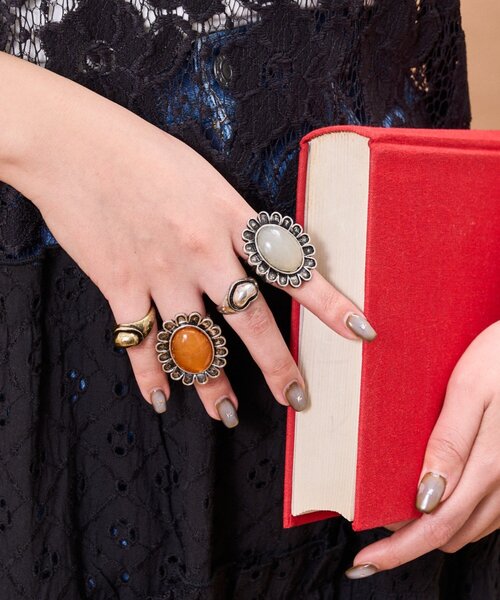 CIAOPANIC TYPY（チャオパニックティピー）の「【yuccA】ハートリング（リング・レディース・ゴールド/シルバー・ONE SIZE）」の12枚目の写真