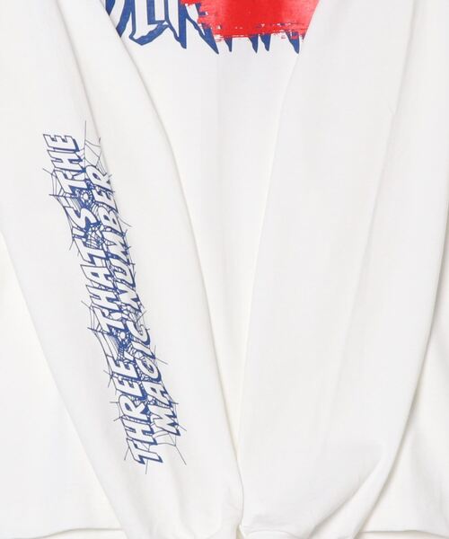 WP（ダブリューピー）の「WP / ダブリューピー：WP×CAMBER SPIDER L/TEE：WP14-LT01[AST]（Tシャツ/カットソー・メンズ・ホワイト・L/XL）」の3枚目の写真