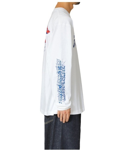 WP（ダブリューピー）の「WP / ダブリューピー：WP×CAMBER SPIDER L/TEE：WP14-LT01[AST]（Tシャツ/カットソー・メンズ・ホワイト・L/XL）」の5枚目の写真