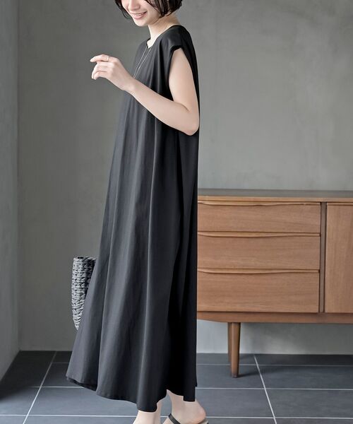 rps（アールピーエス）の「マキシ丈カットワンピース（ワンピース・レディース・ブラック/グレー/ブルー・フリー）」の14枚目の写真