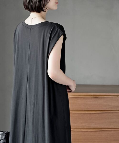 rps（アールピーエス）の「マキシ丈カットワンピース（ワンピース・レディース・ブラック/グレー/ブルー・フリー）」の15枚目の写真