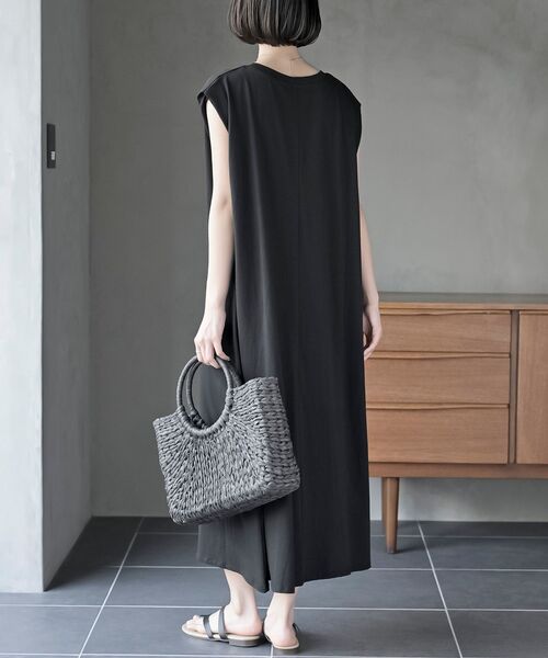 rps（アールピーエス）の「マキシ丈カットワンピース（ワンピース・レディース・ブラック/グレー/ブルー・フリー）」の17枚目の写真