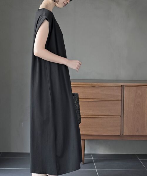 rps（アールピーエス）の「マキシ丈カットワンピース（ワンピース・レディース・ブラック/グレー/ブルー・フリー）」の18枚目の写真