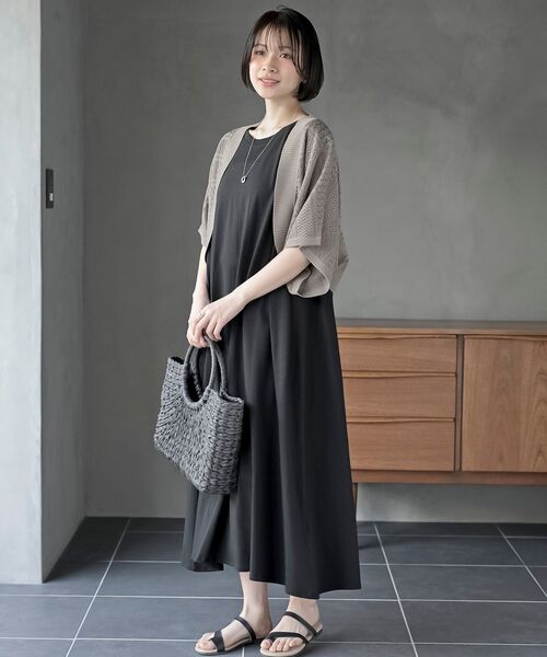 rps（アールピーエス）の「マキシ丈カットワンピース（ワンピース・レディース・ブラック/グレー/ブルー・フリー）」の21枚目の写真