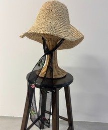 Unitage（ユニテージ）の「クロスステッチリボン麦わらHAT（ハット）」