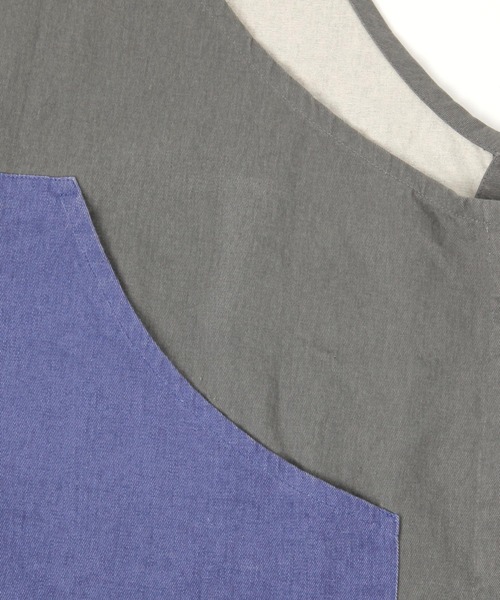 niko and...(ニコアンド)の「【CITY CREEK】ビブエプロン(エプロン・レディース・チャコール/カーキ・0)」の9枚目の写真