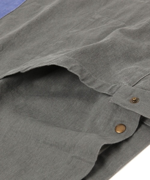 niko and...(ニコアンド)の「【CITY CREEK】ビブエプロン(エプロン・レディース・チャコール/カーキ・0)」の8枚目の写真