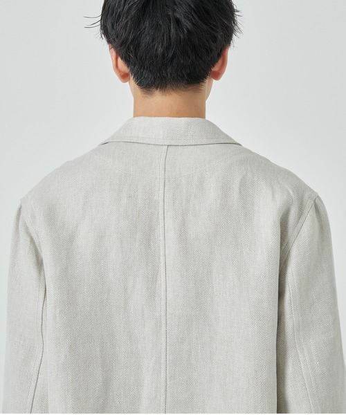 markaware（マーカウェア）の「【markaware/marka】STROLL AROUND JACKET（テーラードジャケット・メンズ・ブラック/アイボリー・1/2）」の22枚目の写真