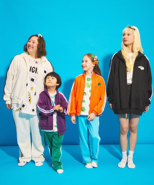 PUNYUS（プニュズ）の「★キッズサイズ★フードジャージパンツ（その他パンツ・キッズ・グリーン/ブルー/サックスブルー/ライトピンク/ブラック/イエロー/オレンジ/パープル/レッド/ホワイト・100/120/140）」の18枚目の写真