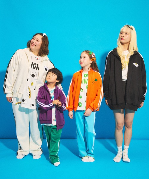 PUNYUS（プニュズ）の「★キッズサイズ★フードジャージパンツ（その他パンツ・キッズ・グリーン/ブルー/サックスブルー/ライトピンク/ブラック/イエロー/オレンジ/パープル/レッド/ホワイト・100/120/140）」の19枚目の写真