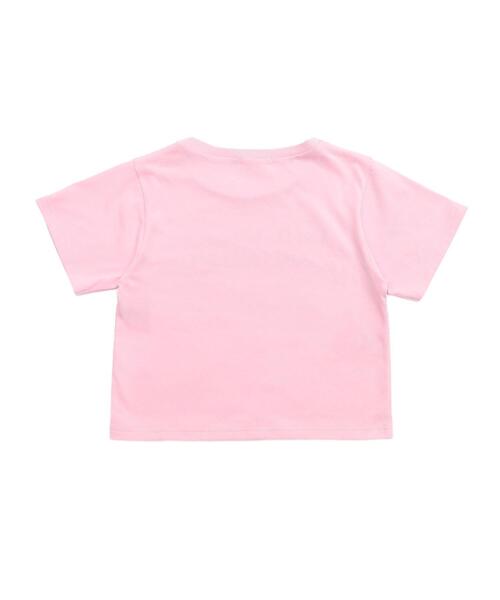 WEGO（ウィゴー）の「WEGO/ロゴラメちびT（Tシャツ/カットソー・レディース・ブラック/ピンク/ホワイト・FREE）」の19枚目の写真