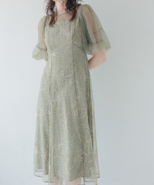 新品　今季　ニアナ　ドリードール　Dorry Dollリリーパターンレースドレス リリーパターンレースドレス（ドレス）｜Dorry Doll（ドリー