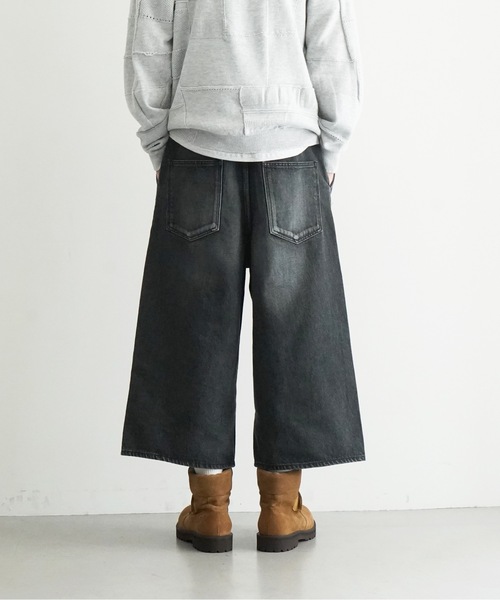 order（オーダー）の「order loose denim half pants used（デニム