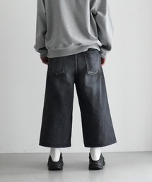 order（オーダー）の「order loose denim half pants used（デニム