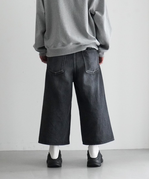 order loose denim half pants used（デニムパンツ）｜order