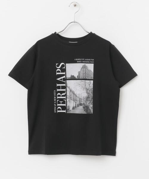 ITEMS URBANRESEARCH（アイテムズ アーバンリサーチ）の「フォトプリントTシャツ（Tシャツ/カットソー・レディース・ホワイト/ブラック/ホワイト系その他/ピンク/ブラウン/ベージュ・FREE）」の14枚目の写真