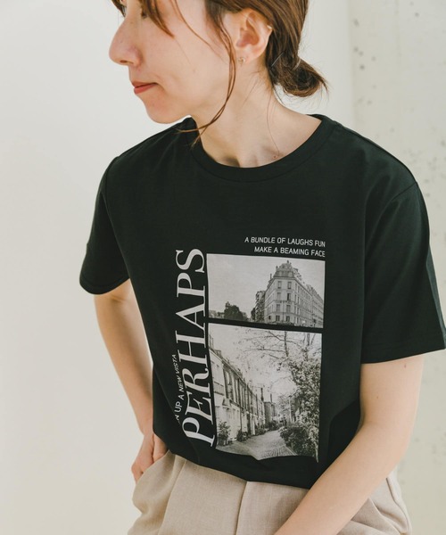 フォトプリントTシャツ（Tシャツ/カットソー）｜ITEMS