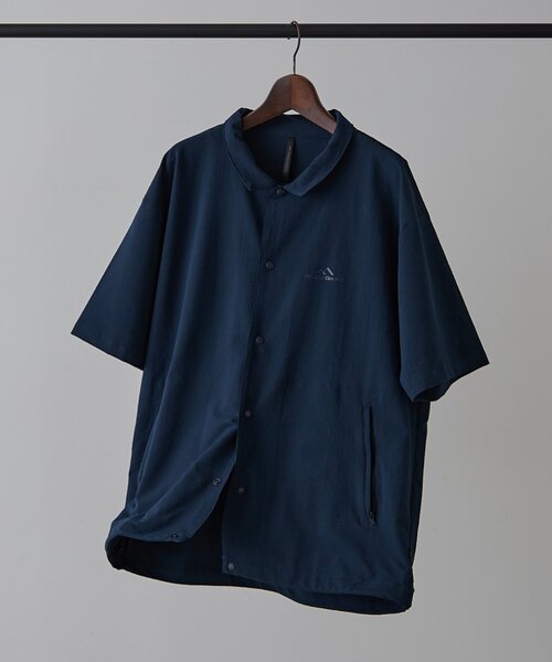 Franklin Climbing(フランクリンクライミング)の「【Franklin Climbing】ユニセックス 3D コーチシャツ(シャツ/ブラウス・メンズ・ネイビー/グレー/ブラック・MEDIUM/X-LARGE/LARGE)」の10枚目の写真