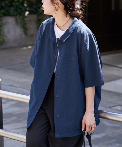 Franklin Climbing(フランクリンクライミング)の「【Franklin Climbing】ユニセックス 3D コーチシャツ(シャツ/ブラウス・メンズ・ネイビー/グレー/ブラック・MEDIUM/X-LARGE/LARGE)」の12枚目の写真