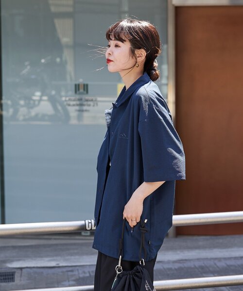 Franklin Climbing(フランクリンクライミング)の「【Franklin Climbing】ユニセックス 3D コーチシャツ(シャツ/ブラウス・メンズ・ネイビー/グレー/ブラック・MEDIUM/X-LARGE/LARGE)」の14枚目の写真