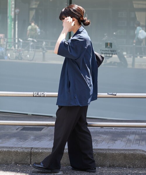 Franklin Climbing(フランクリンクライミング)の「【Franklin Climbing】ユニセックス 3D コーチシャツ(シャツ/ブラウス・メンズ・ネイビー/グレー/ブラック・MEDIUM/X-LARGE/LARGE)」の18枚目の写真