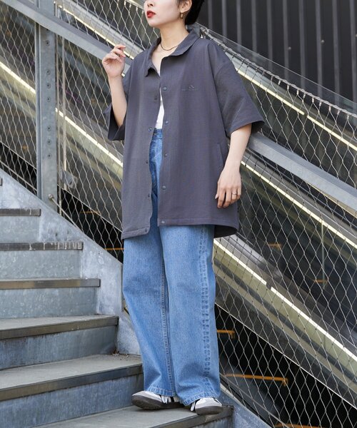 Franklin Climbing(フランクリンクライミング)の「【Franklin Climbing】ユニセックス 3D コーチシャツ(シャツ/ブラウス・メンズ・ネイビー/グレー/ブラック・MEDIUM/X-LARGE/LARGE)」の21枚目の写真