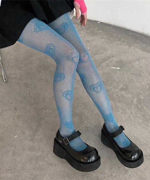 Burner（バーナー）の「【OKUOKU　0909】レースタイツ  ストッキング oku-tights-g2-9（タイツ/ストッキング・レディース・ホワイト系その他3/ホワイト系その他2/グレー系その他3/ブラック系その他5/ブラック系その他2/ベージュ系その他5/ホワイト/ブラック/ホワイト系その他5/ブルー系その他4/レッド系その他4/ホワイト系その他4/ブルー系4/ブラック系その他4/パープル系その他4・FREE）」の12枚目の写真