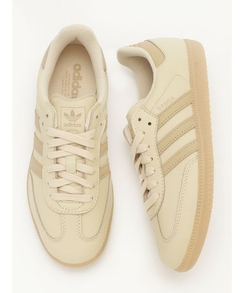 adidas(アディダス)の「【adidas Originals】SAMBA OG(スニーカー・レディース・ベージュ・22.5cm/23cm/23.5cm/24cm/24.5cm)」の4枚目の写真