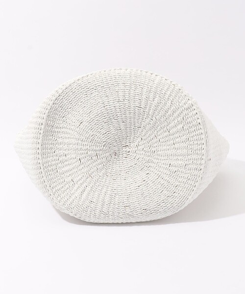 TOMORROWLAND （トゥモローランド）の「BUCKET BAGGAGE  バスケットバッグ ラージ（かごバッグ・レディース・ホワイト・FREE）」の6枚目の写真