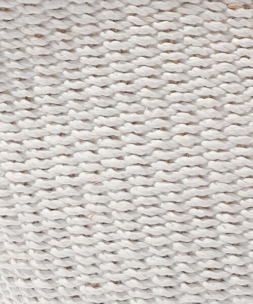 TOMORROWLAND （トゥモローランド）の「BUCKET BAGGAGE  バスケットバッグ ラージ（かごバッグ・レディース・ホワイト・FREE）」の5枚目の写真