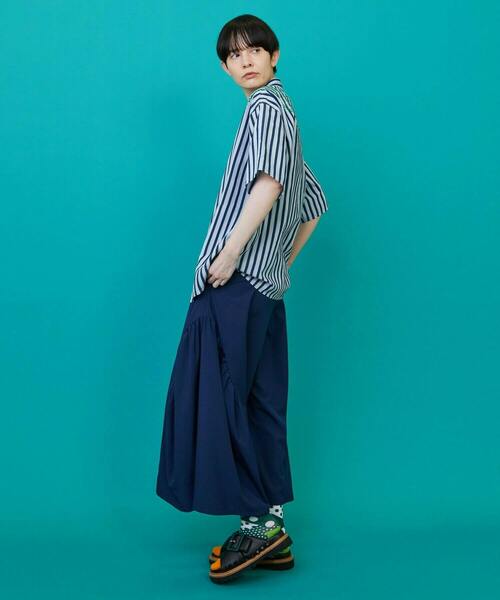 FRAPBOIS（フラボア）の「ストラックシャツ（シャツ/ブラウス・レディース・パープル系その他/ブルー系その他・1/2）」の11枚目の写真