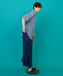 FRAPBOIS（フラボア）の「ストラックシャツ（シャツ/ブラウス