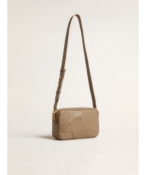 GOLDEN GOOSE（ゴールデングース）の「Star Bag レザー（セージグリーン） トーン・オン・トーンスター（ショルダーバッグ・レディース・セージグリーン・U）」の3枚目の写真