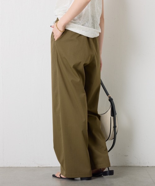 COLLAGE GALLARDAGALANTE（コラージュガリャルダガランテ）の「ドロストライトチノパンツ（チノパンツ・レディース・ベージュ/カーキ・FREE）」の14枚目の写真