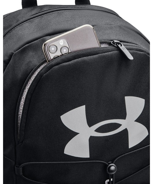 UNDER ARMOUR（アンダーアーマー）の「UAハッスル スポーツ バックパック（トレーニング/メンズ/レディース）（バックパック/リュック・レディース・ブラック・ONESIZE）」の6枚目の写真