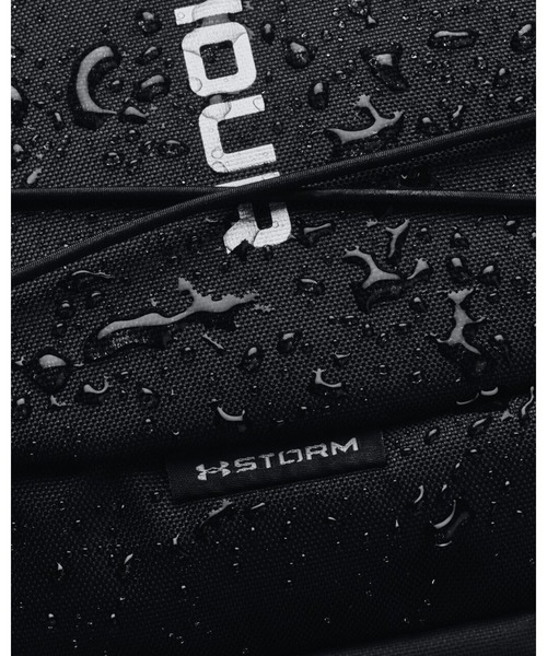 UNDER ARMOUR（アンダーアーマー）の「UAハッスル スポーツ バックパック（トレーニング/メンズ/レディース）（バックパック/リュック・レディース・ブラック・ONESIZE）」の8枚目の写真